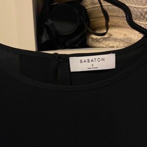 NWT aritzia babaton moda top in black